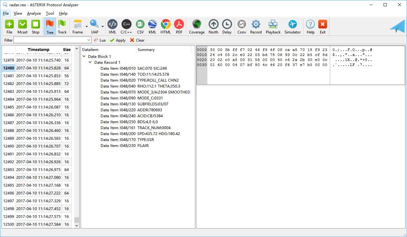 Select Data Packet