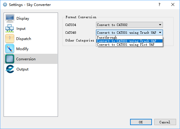 Radar Data Conversion